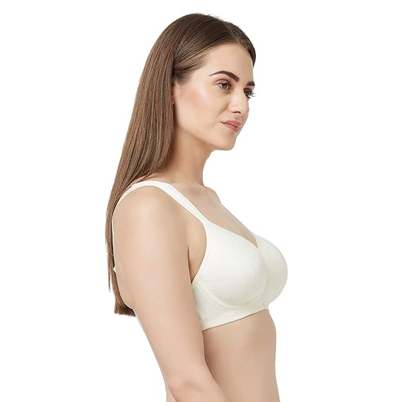 SOIE Non-Wired Full Coverage Bra – Soft & Supportive Padded Design